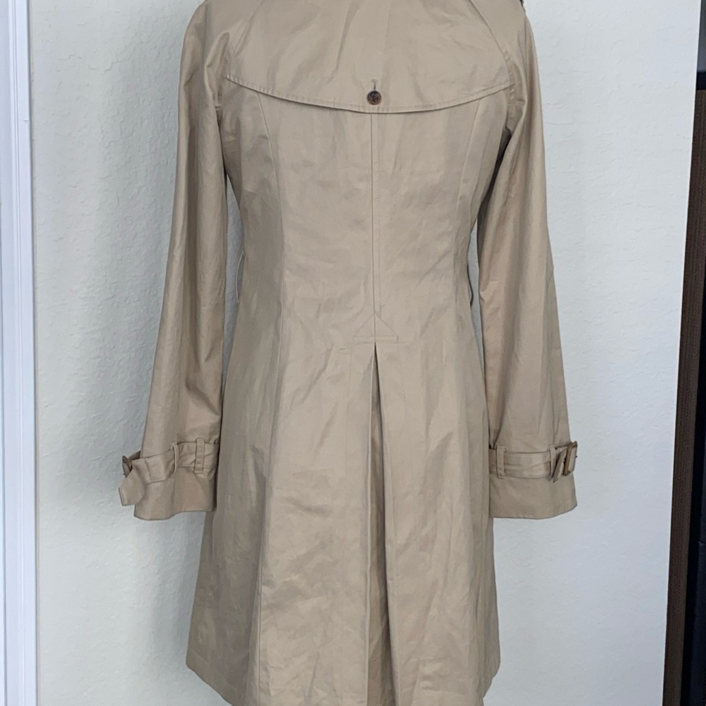 Banana Republic Trench Coat Small ECU - Picture 6 of 15